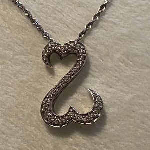 Kay Jewelers Open Heart Necklace